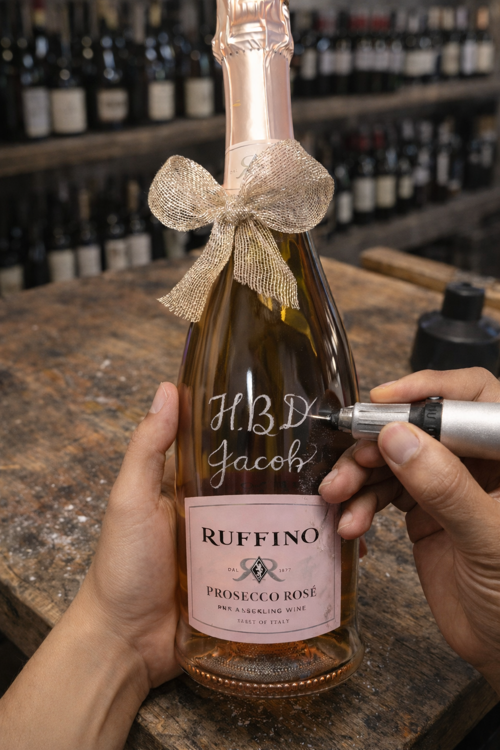 On-site engraving at events